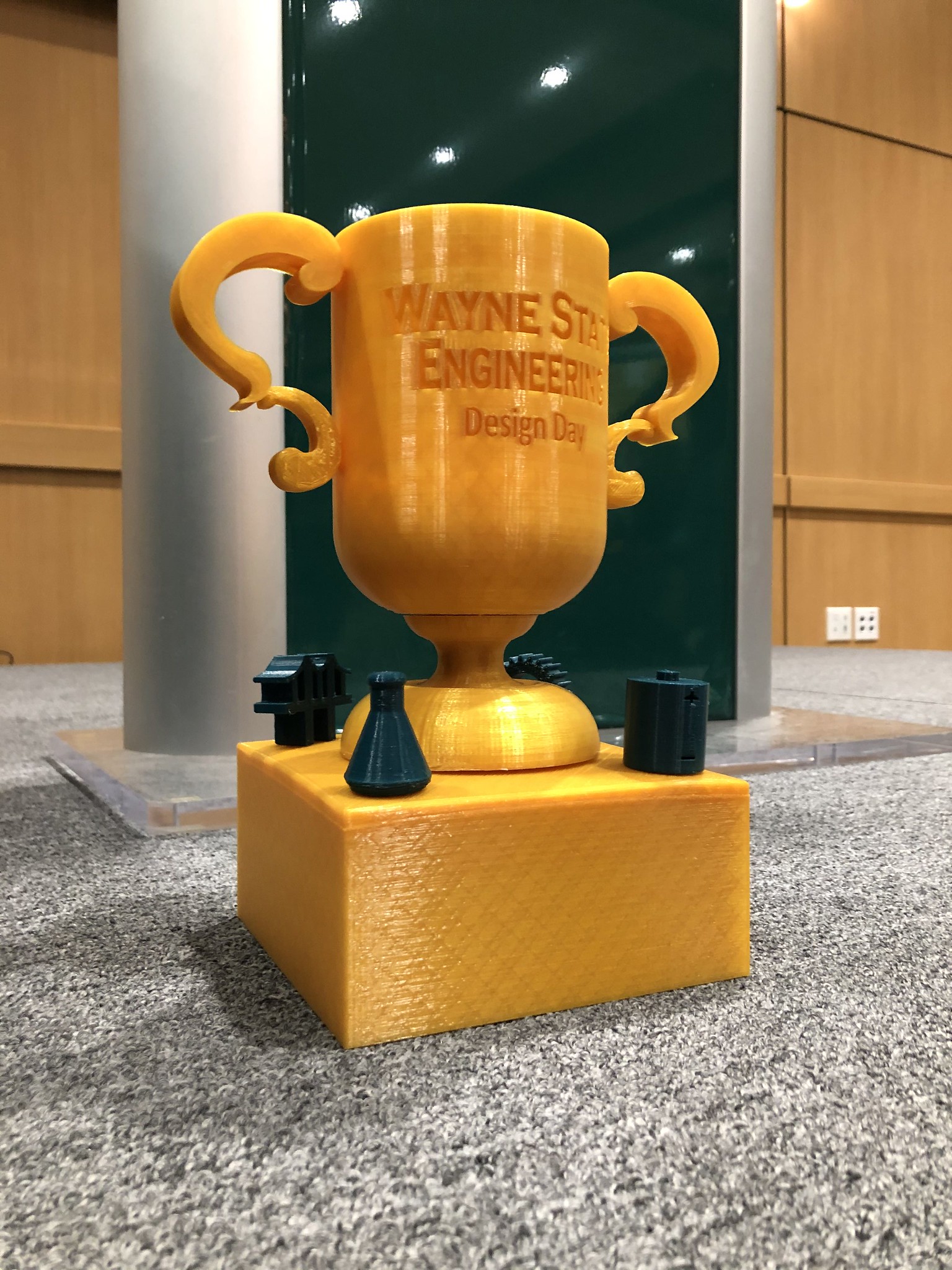 3D-printed trophy